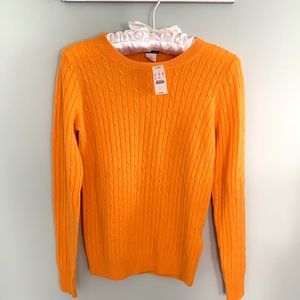 J Crew Cable Knit Sweater
